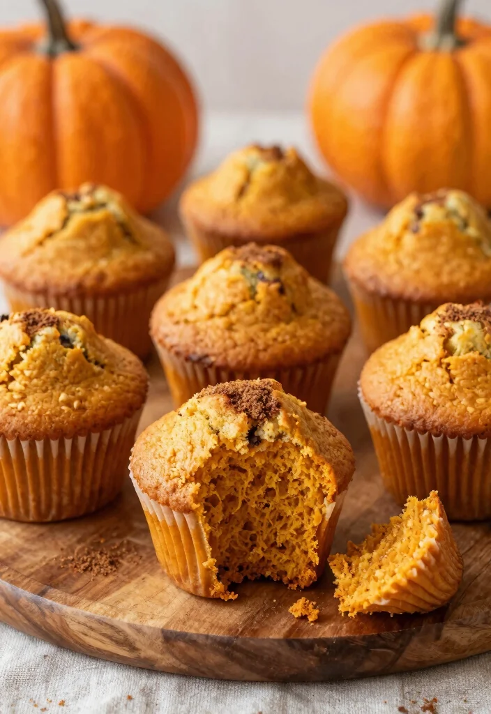 17 Whole Pumpkin Baking Recipes for Cozy Seasonal Desserts - 1. Whole Pumpkin Muffins 1