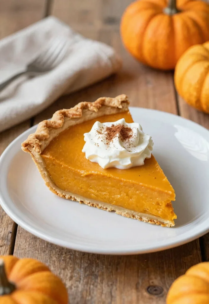 17 Whole Pumpkin Baking Recipes for Cozy Seasonal Desserts - 4. Diabetic-Friendly Pumpkin Pie 1