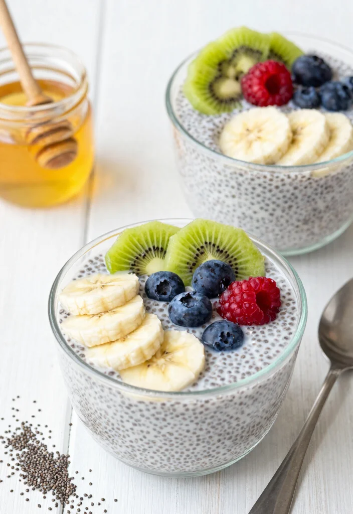 18 Baking Recipes with Bananas for Natural Sweetness - 14. Banana Coconut Chia Pudding 1