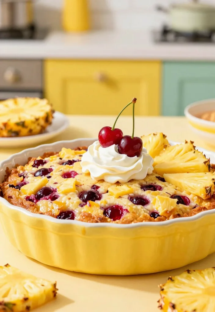 18 Best Cherry Dump Cake Recipes for Easy Desserts - 4. Cherry Pineapple Dump Cake 1