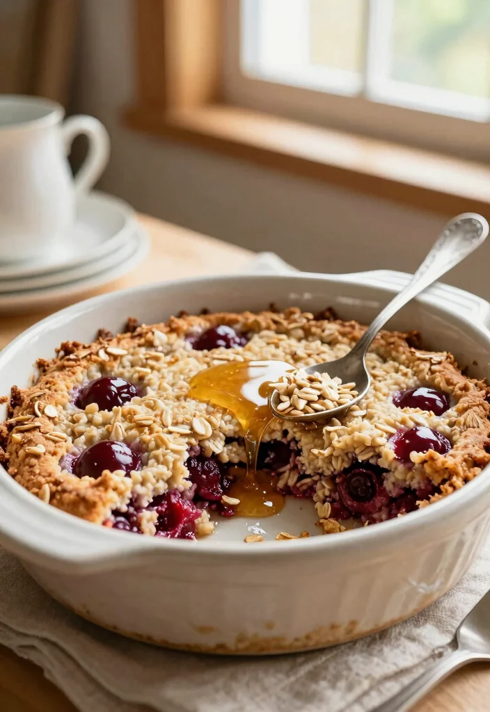 18 Best Cherry Dump Cake Recipes for Easy Desserts - 6. Cherry Oatmeal Dump Cake 1