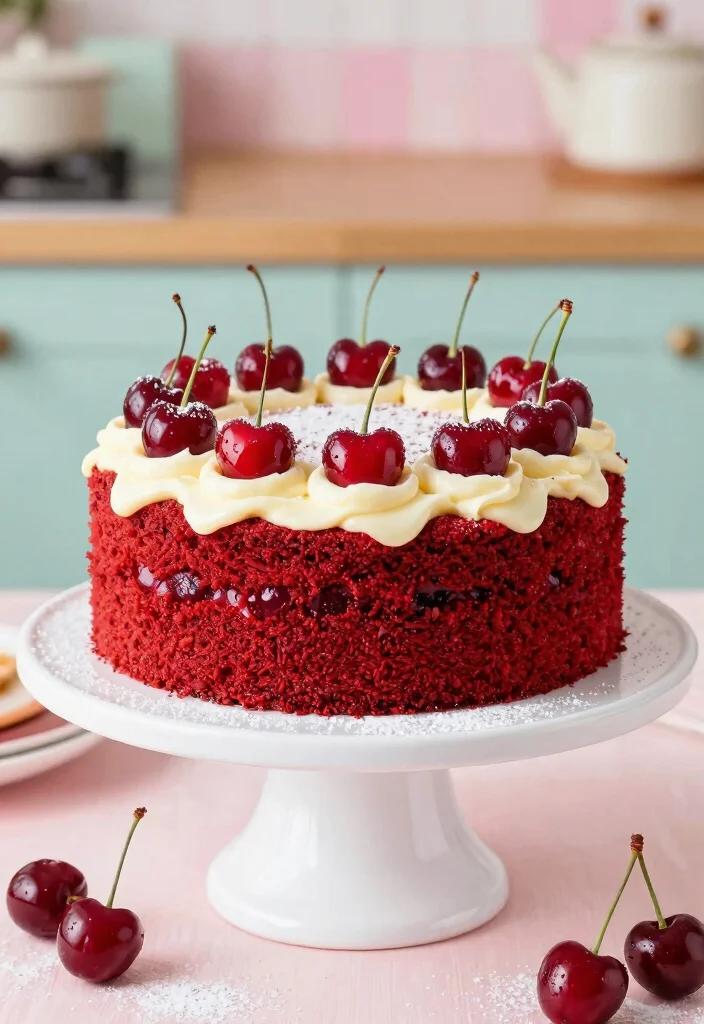 18 Best Cherry Dump Cake Recipes for Easy Desserts - 9. Red Velvet Cherry Dump Cake 1