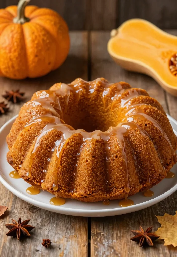 18 Best Fall Bundt Cake Recipes With Warm Spices - 16. Butternut Squash Bundt Cake 1