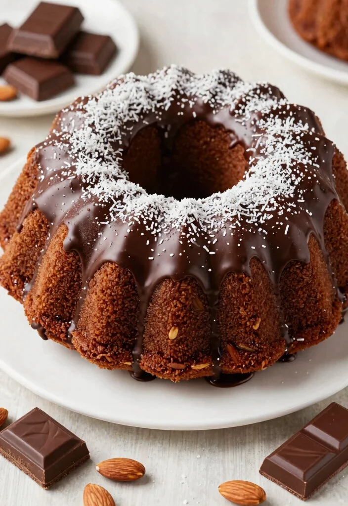 18 Best Fall Bundt Cake Recipes With Warm Spices - 18. Almond Joy Bundt Cake 1