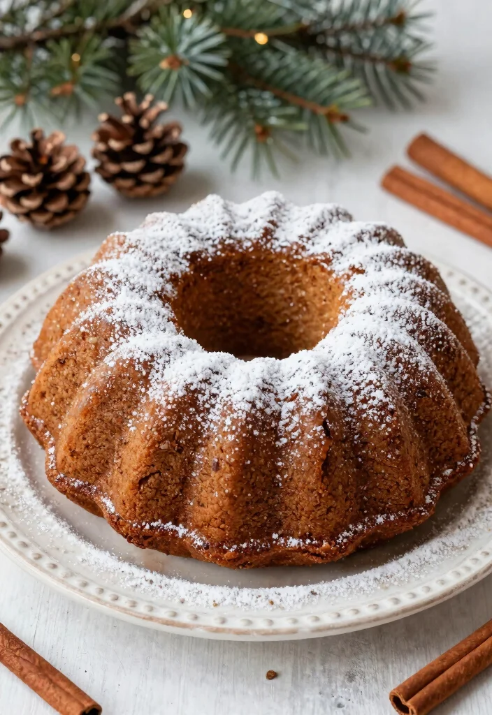 18 Best Fall Bundt Cake Recipes With Warm Spices - 5. Gingerbread Bundt Cake 1