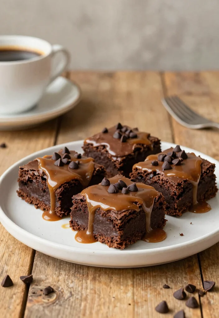 18 Chocolate Cake Mix Recipes for Rich and Decadent Desserts - 15. Chocolate Caramel Brownies 1