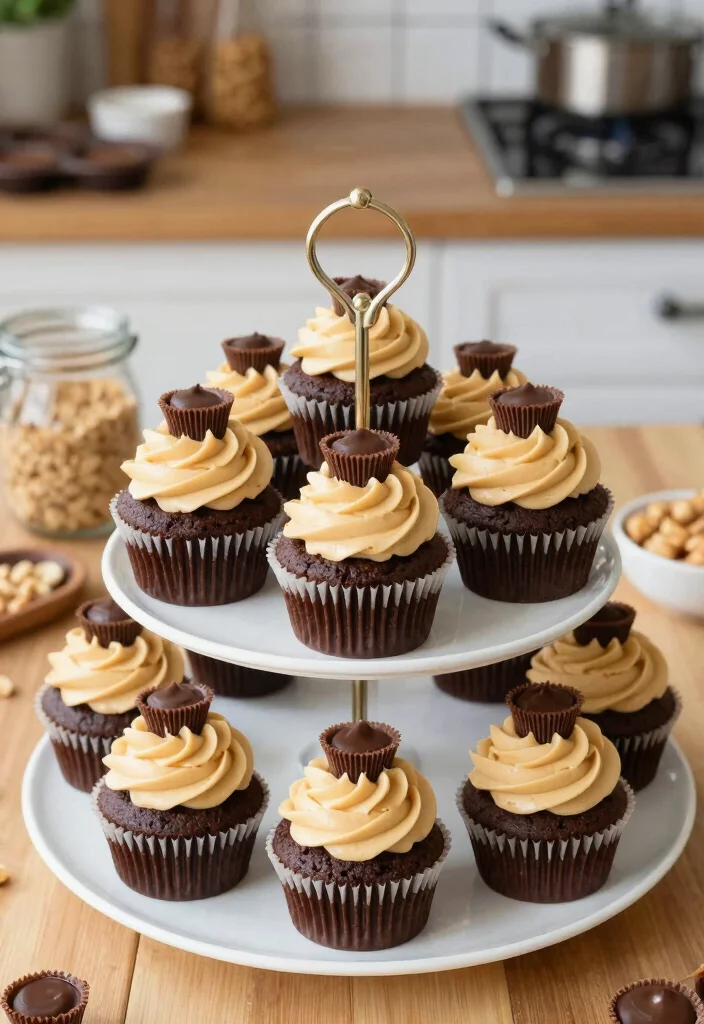 18 Chocolate Cake Mix Recipes for Rich and Decadent Desserts - 5. Chocolate Peanut Butter Cupcakes 1
