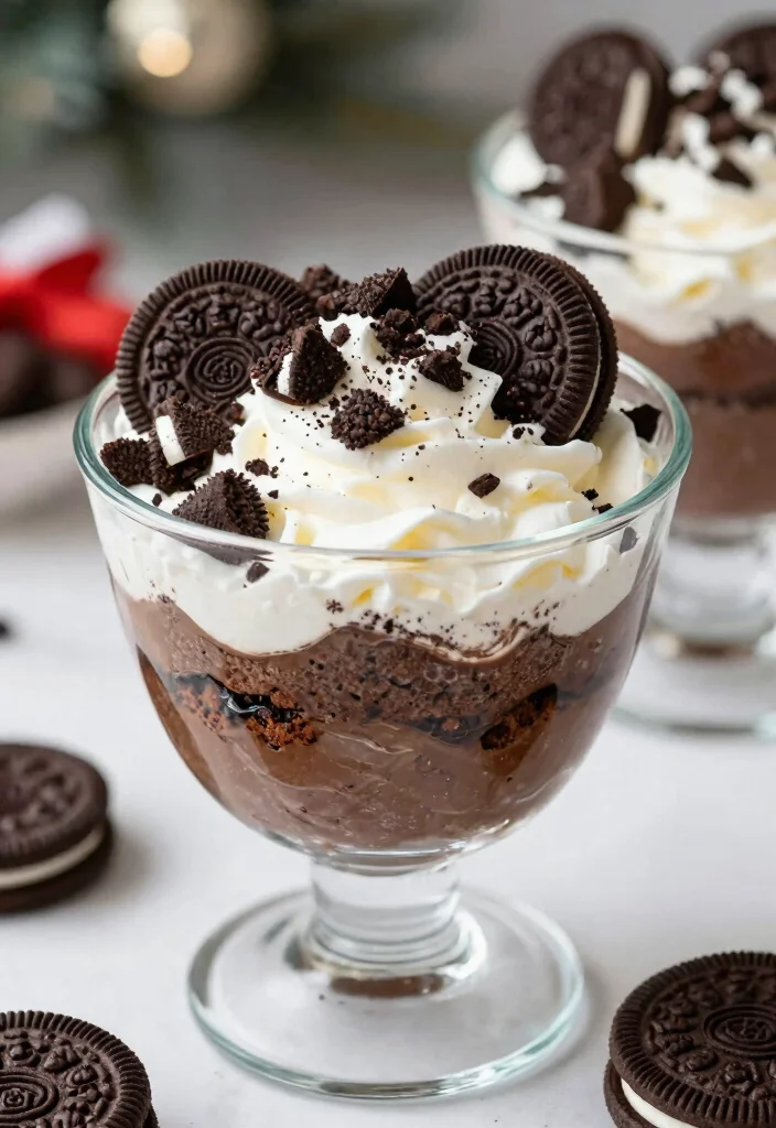 18 Chocolate Cake Mix Recipes for Rich and Decadent Desserts - 9. Chocolate Oreo Trifle 1