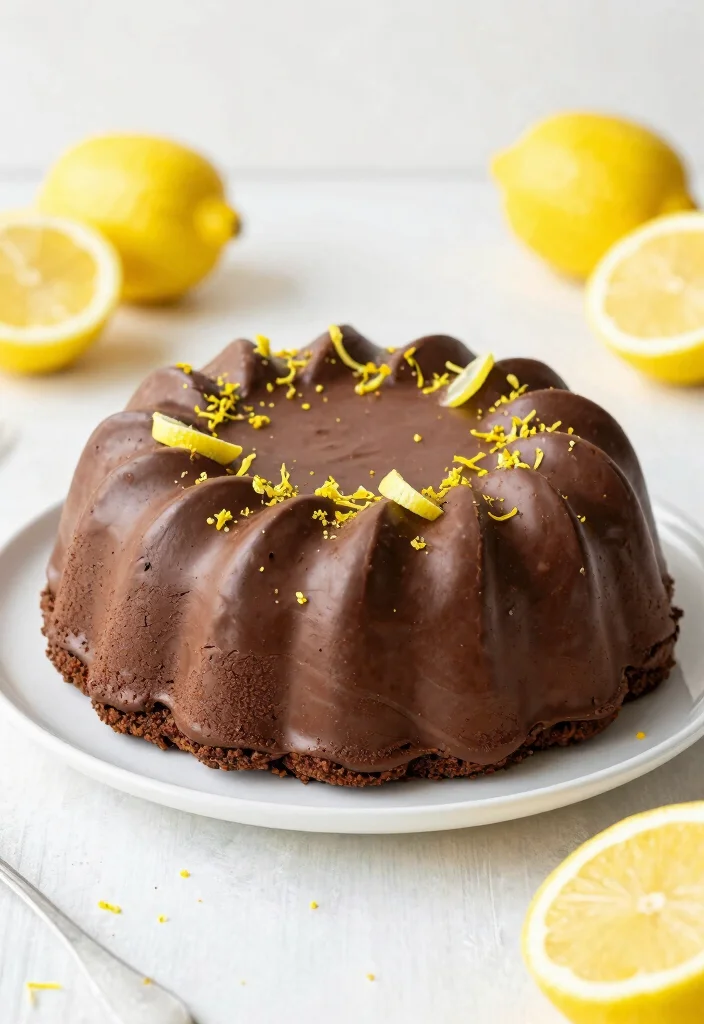18 Chocolate Poke Cake Recipes Rich and Ultra Moist - 12. Lemon Chocolate Poke Cake 1