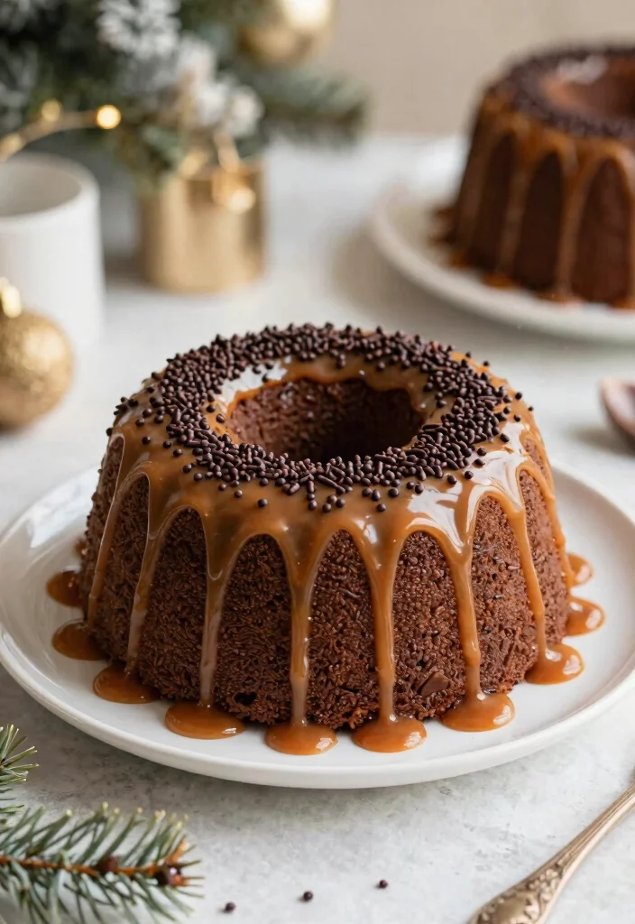 18 Chocolate Poke Cake Recipes Rich and Ultra Moist - 17. Caramel Chocolate Poke Cake 1