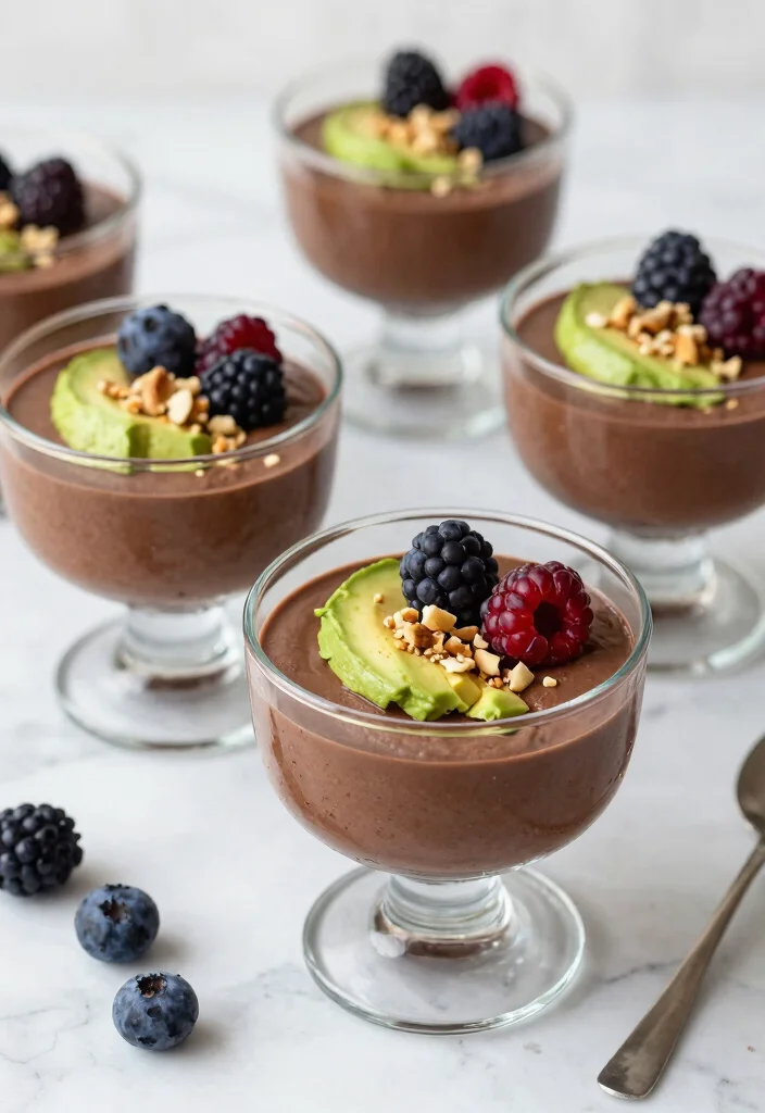 18 Clean Eating Healthy Baking Recipes You’ll Feel Good About - 11. Vegan Avocado Chocolate Mousse 1