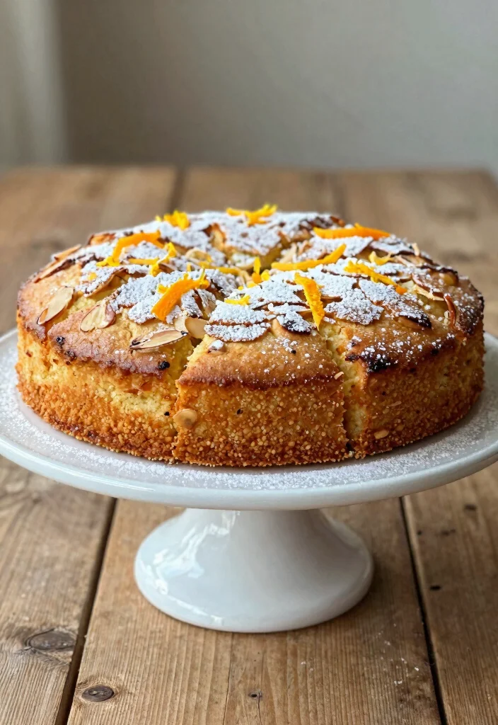 18 Clean Eating Healthy Baking Recipes You’ll Feel Good About - 17. Orange Almond Cake 1