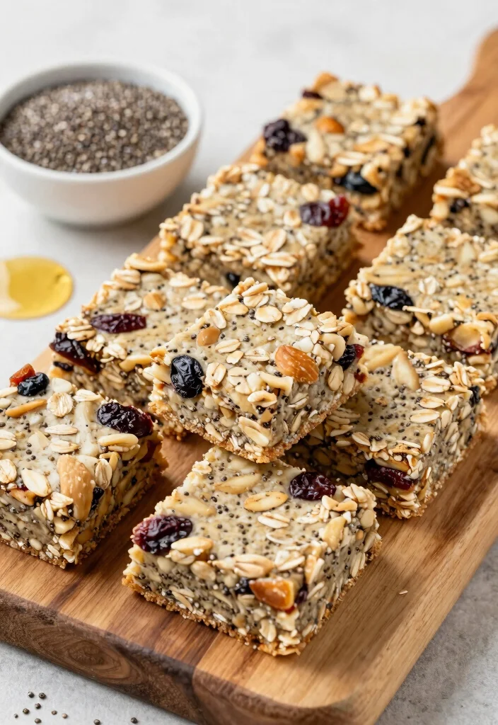 18 Clean Eating Healthy Baking Recipes You’ll Feel Good About - 7. Chia Seed Energy Bars 1