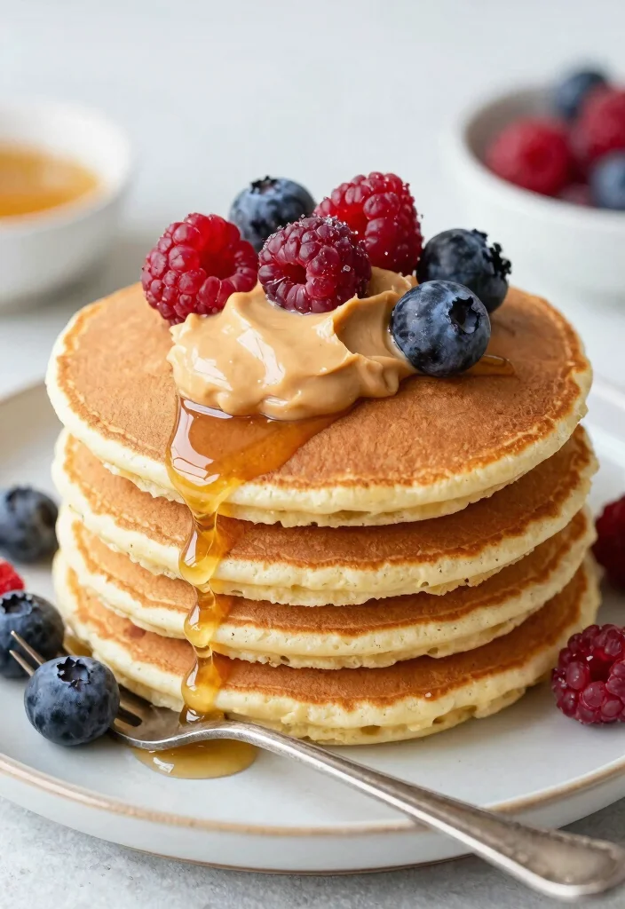 18 Clean Eating Healthy Baking Recipes You’ll Feel Good About - 8. Protein-Packed Pancakes 1