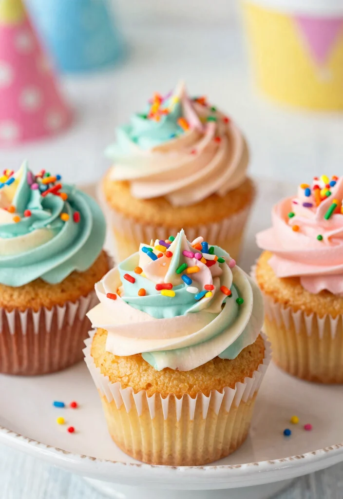 18 Creative Recipes With White Cake Mix That Taste Homemade - 1. Funfetti Cupcakes 1