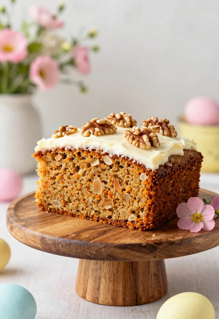 18 Easter Baking Recipes for a Beautiful Holiday Table - 1. Almond Flour Carrot Cake 1
