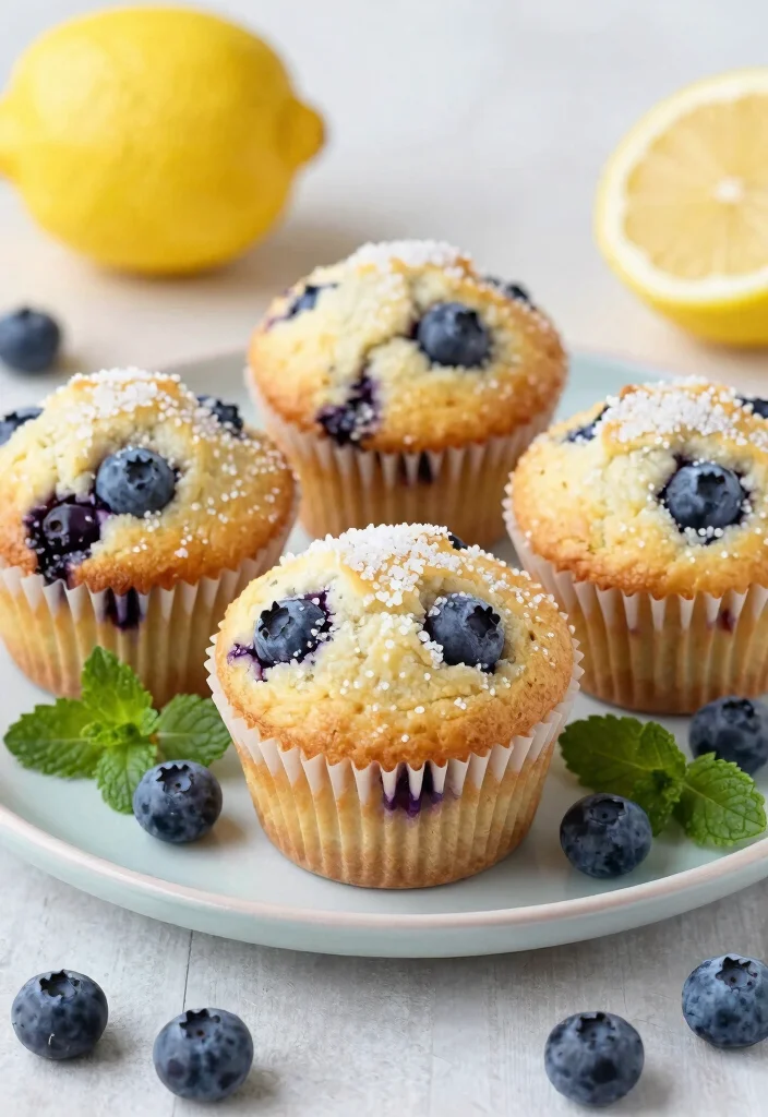 18 Easter Baking Recipes for a Beautiful Holiday Table - 2. Gluten-Free Lemon Blueberry Muffins 1