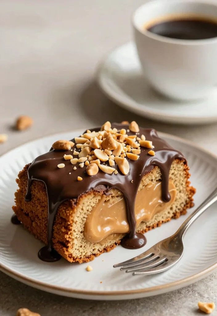 18 Easy Eggless Cake Recipes Anyone Can Bake - 14. Peanut Butter Eggless Cake 1
