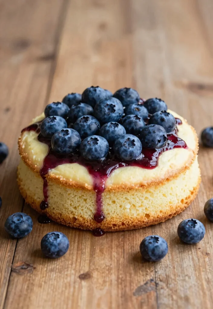 18 Easy Eggless Cake Recipes Anyone Can Bake - 16. Blueberry Eggless Cake 1