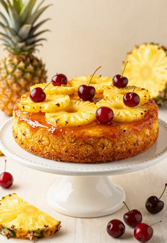 18 Easy Eggless Cake Recipes Anyone Can Bake - 17. Pineapple Upside Down Eggless Cake 1