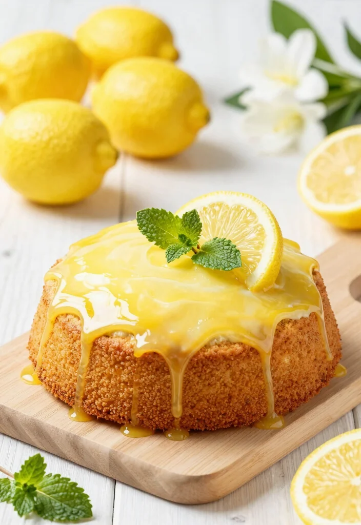 18 Easy Eggless Cake Recipes Anyone Can Bake - 3. Zesty Lemon Eggless Cake 1