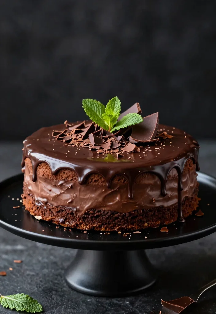18 Easy Eggless Cake Recipes Anyone Can Bake - 8. Chocolate Mint Eggless Cake 1