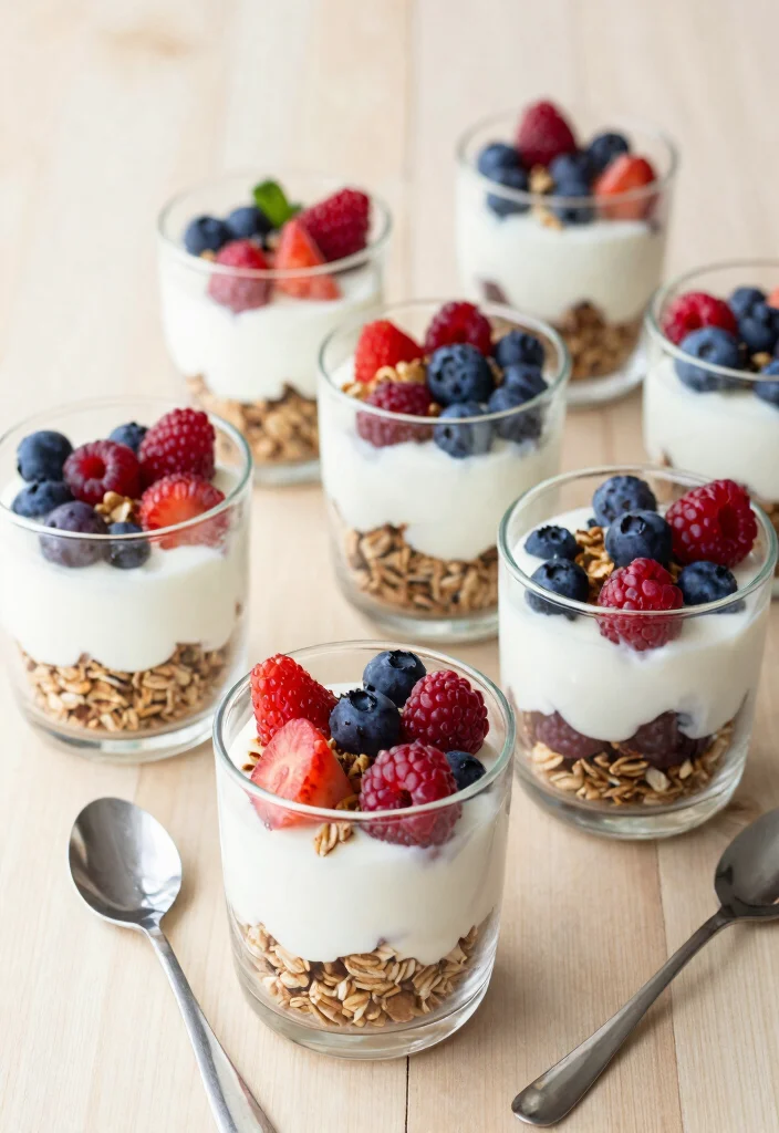 18 Fun Kids Baking Recipes for Family Time - 3. Yogurt Parfait Cups 1