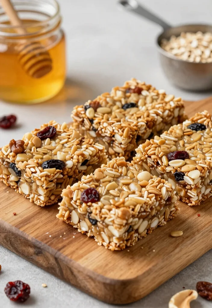 18 Fun Kids Baking Recipes for Family Time - 8. Chewy Granola Bars 1