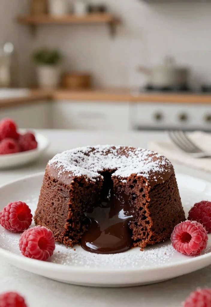 18 Gooey Cake Recipes With Soft Melt-In-Your-Mouth Texture - 1. Classic Chocolate Lava Cake 1