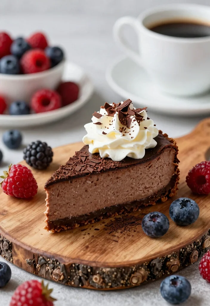 18 Gooey Cake Recipes With Soft Melt-In-Your-Mouth Texture - 2. Decadent Chocolate Cheesecake 1