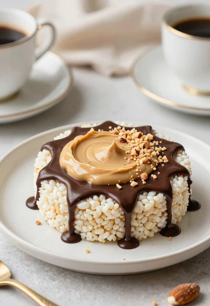 18 Healthy Rice Cake Recipes for Snacks and Light Meals - 10. Chocolate Almond Rice Cakes 1