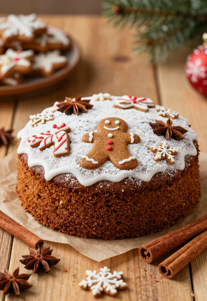 18 Irresistible Gluten-Free Cinnamon Coffee Cake Recipes With Crumb Topping - 13. Gingerbread Cinnamon Coffee Cake 1