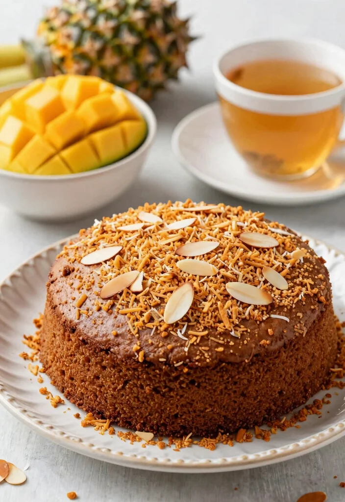 18 Irresistible Gluten-Free Cinnamon Coffee Cake Recipes With Crumb Topping - 8. Almond Coconut Cinnamon Coffee Cake 1