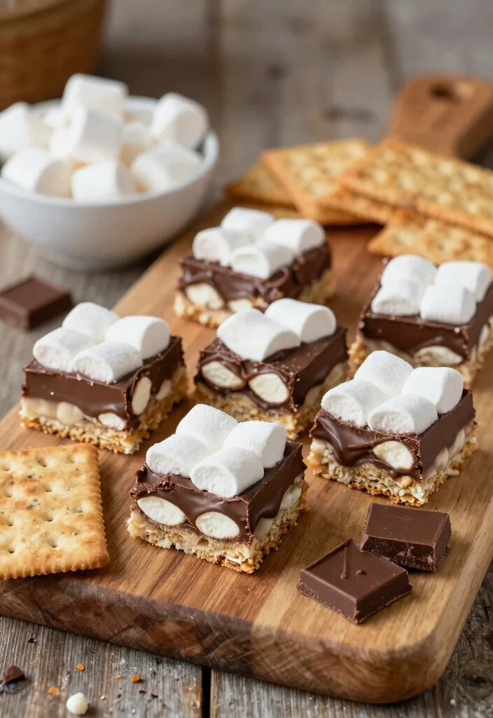 18 Jiffy Baking Mix Recipes for Quick and Easy Desserts - 12. S'mores Jiffy Mix Bars 1