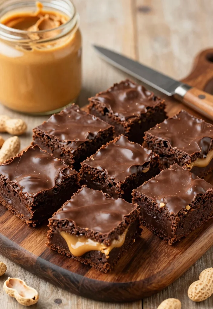18 Jiffy Baking Mix Recipes for Quick and Easy Desserts - 3. Peanut Butter Jiffy Mix Brownies 1