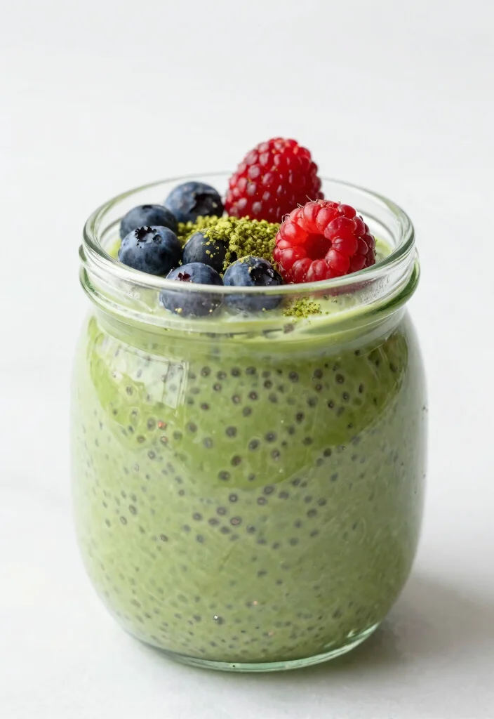 18 Matcha Baking Recipes for Green Tea Lovers - 13. Matcha Chia Seed Pudding 1