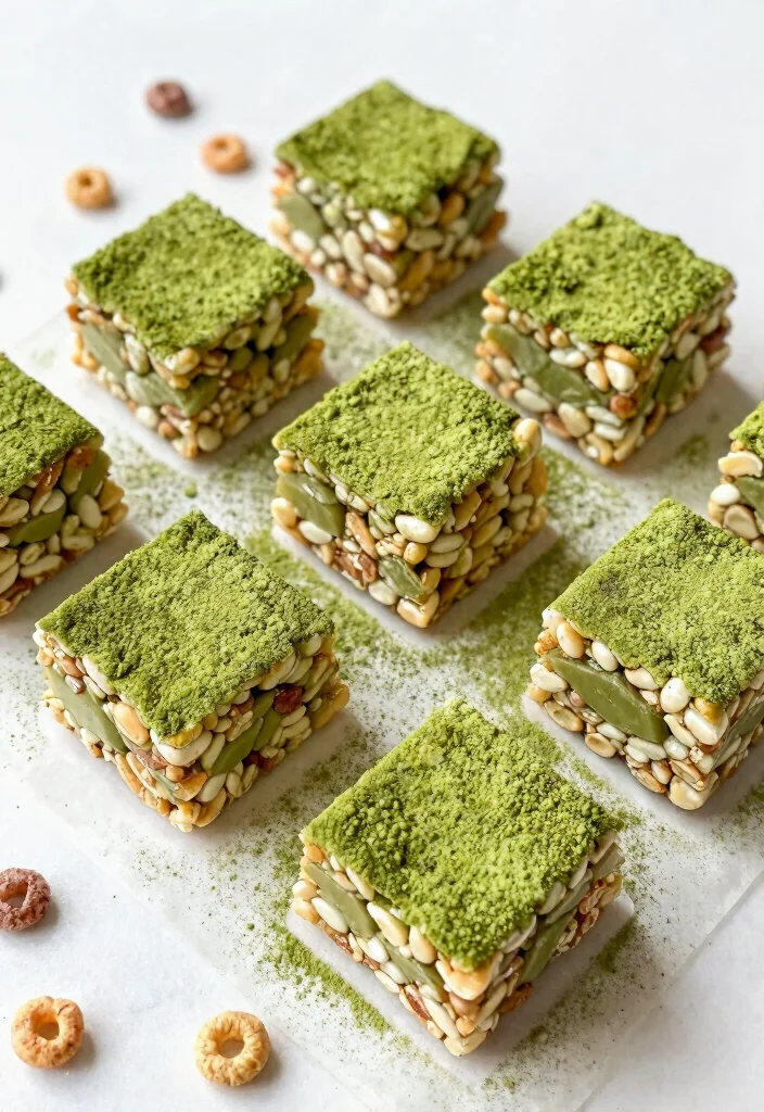 18 Matcha Baking Recipes for Green Tea Lovers - 15. Matcha Rice Crispy Treats 1