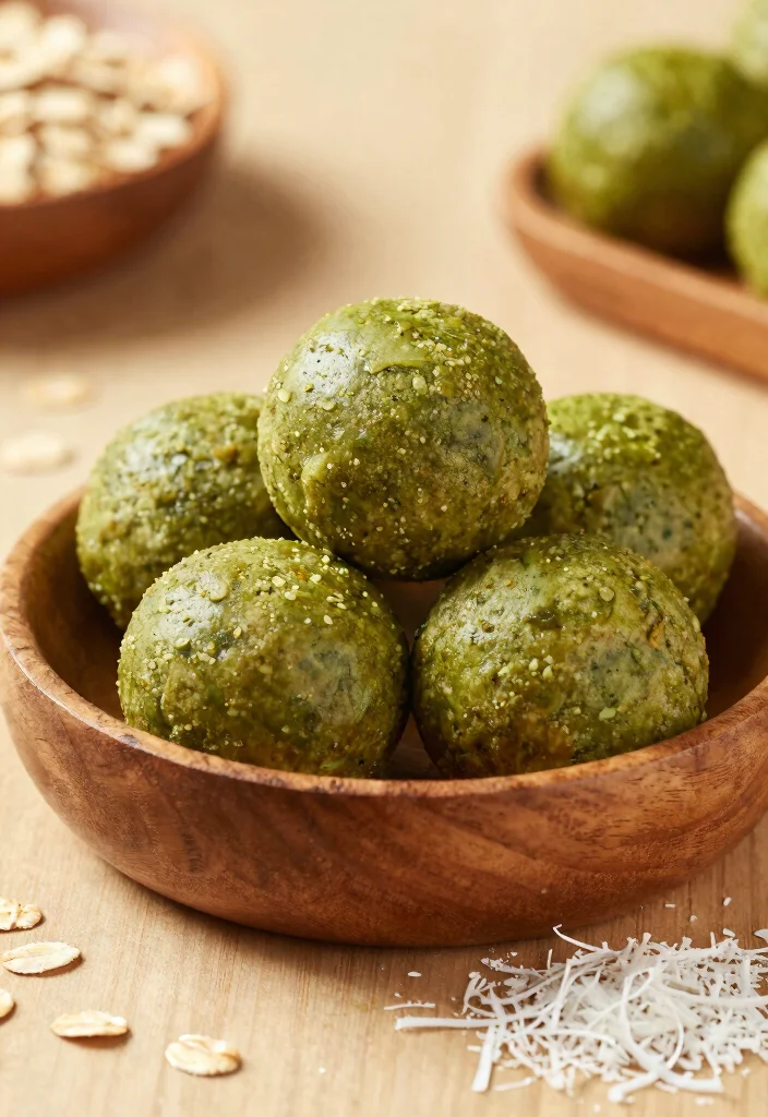 18 Matcha Baking Recipes for Green Tea Lovers - 4. Matcha Energy Balls 1
