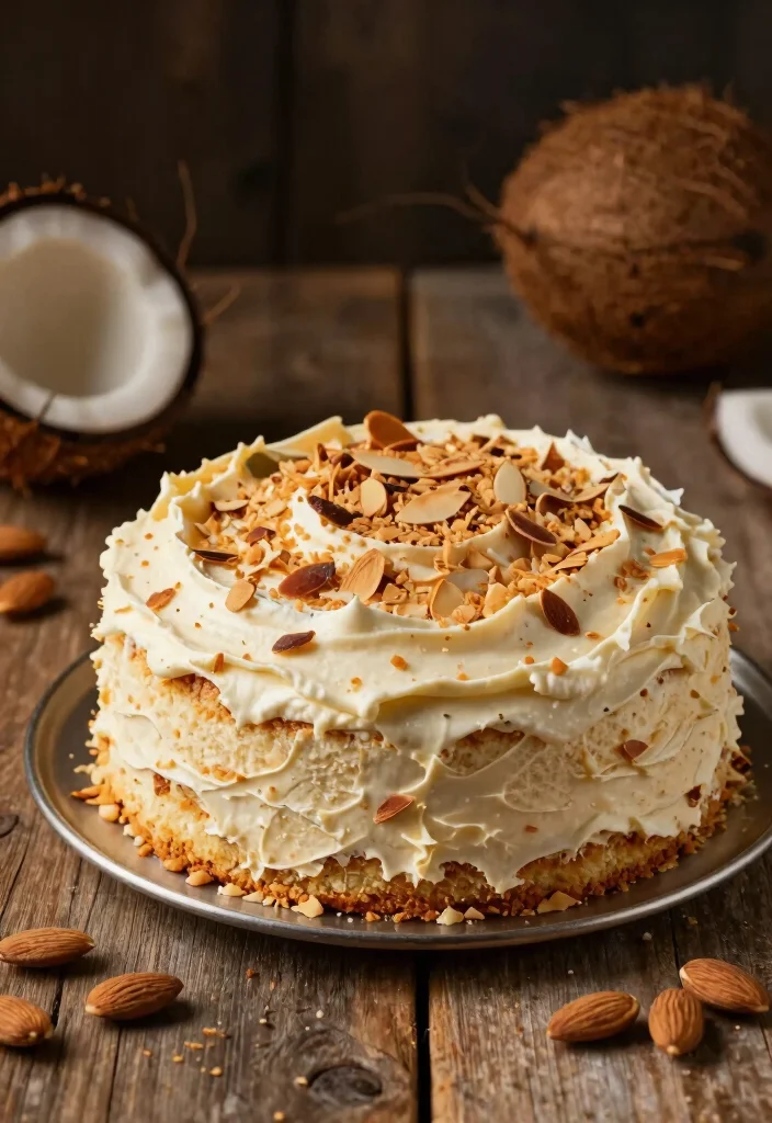 18 Moist Coconut Cake Recipes Perfect for Any Occasion - 10. Almond Coconut Cake 1
