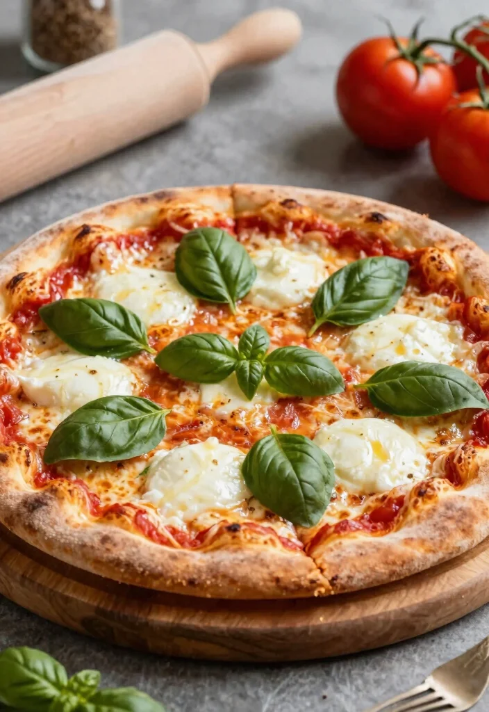 18 Pizza Stone Baking Recipes for Crispy Homemade Results - 1. Classic Margherita Pizza 1