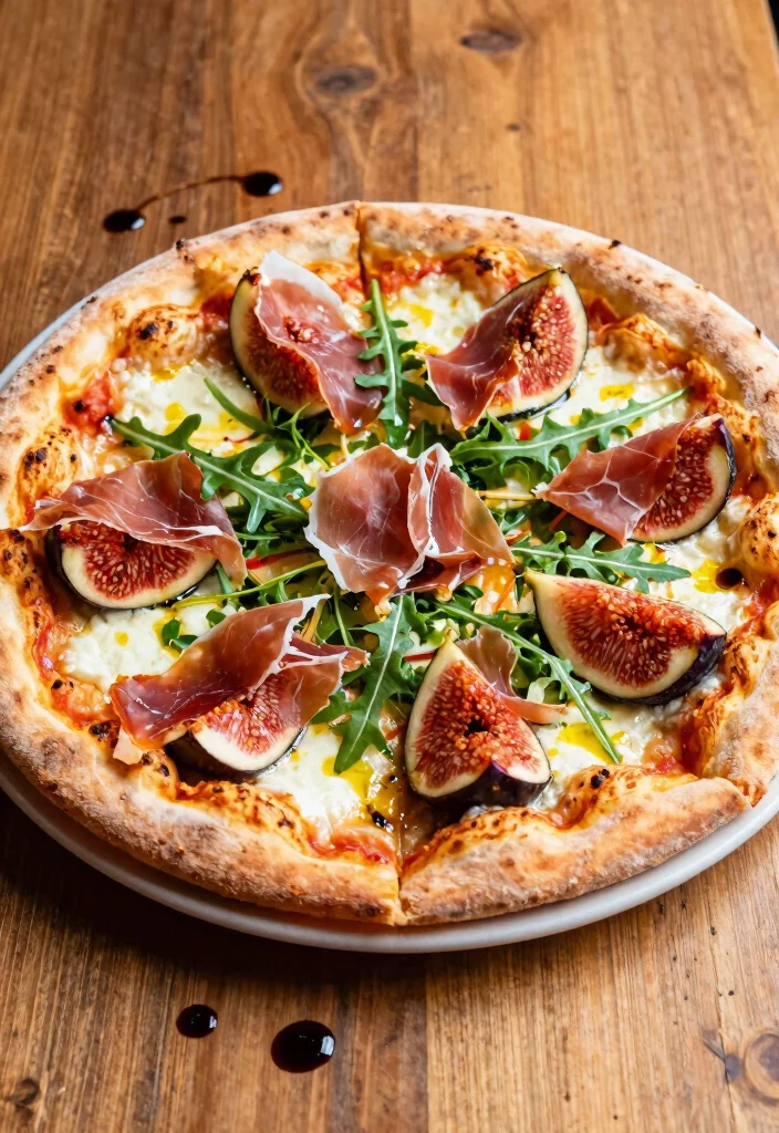 18 Pizza Stone Baking Recipes for Crispy Homemade Results - 14. Fig and Prosciutto Pizza 1