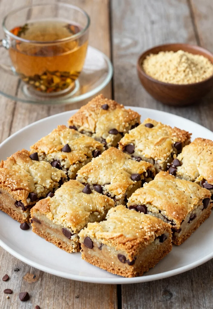 18 Protein Baking Recipes for Healthy Snacking - 18. Guilt-Free Chocolate Chip Blondies 1