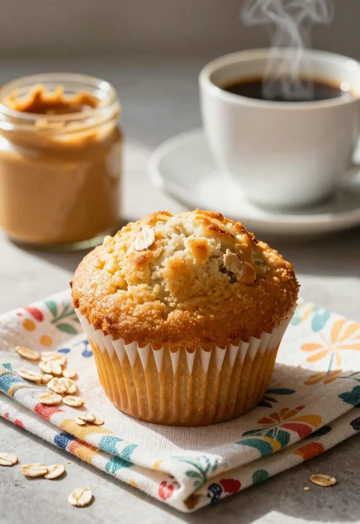 18 Protein Baking Recipes for Healthy Snacking - 3. High-Protein Peanut Butter Muffins 1