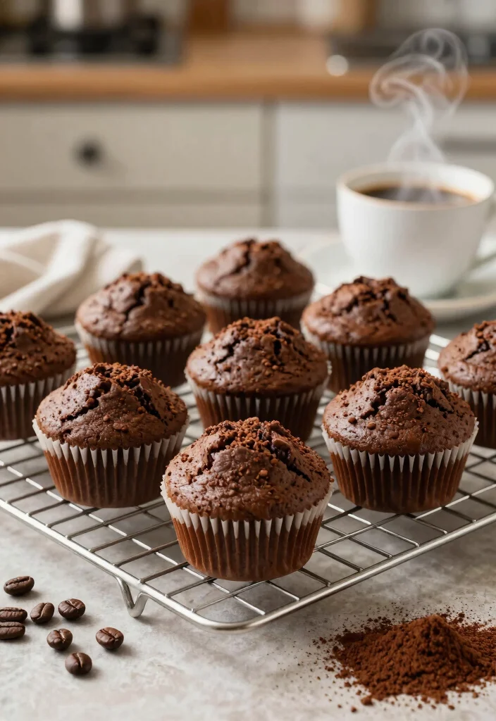 18 Protein Baking Recipes for Healthy Snacking - 8. Mocha Protein Muffins 1