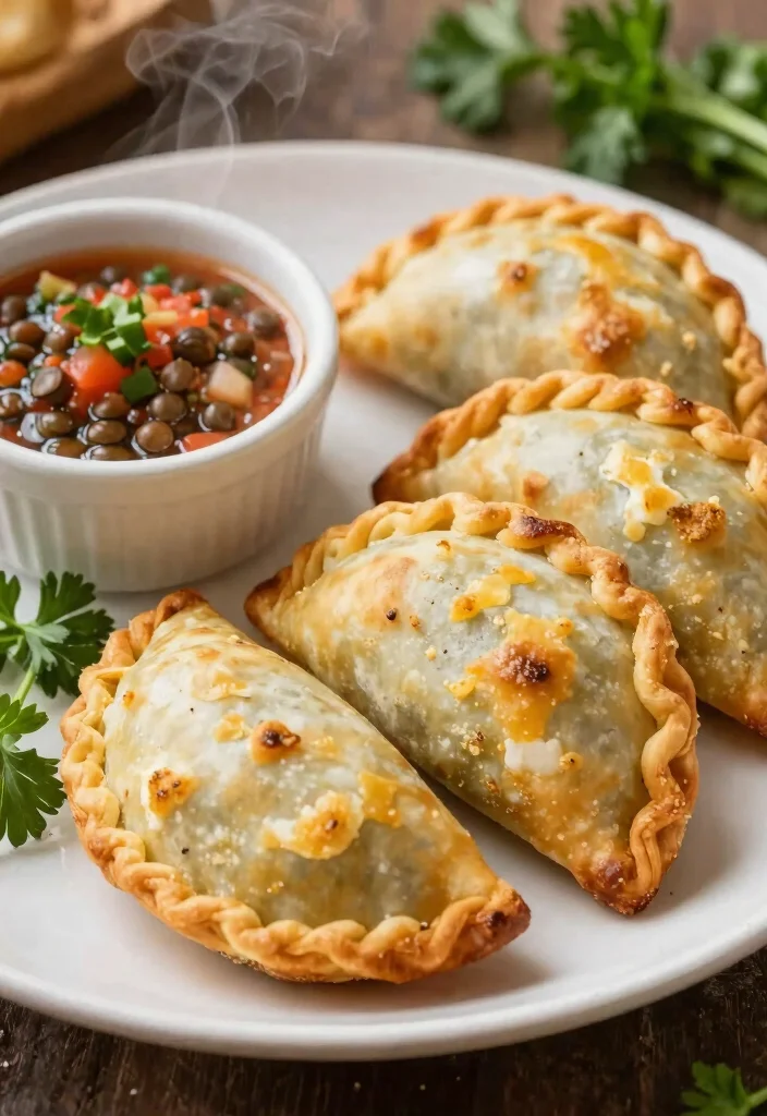 18 Savory Baking Recipes for Breakfast, Lunch, or Dinner - 11. Savory Lentil and Cheese Empanadas 1