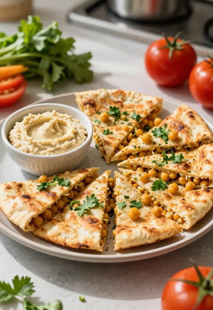 18 Savory Baking Recipes for Breakfast, Lunch, or Dinner - 15. Savory Chickpea Flatbread 1