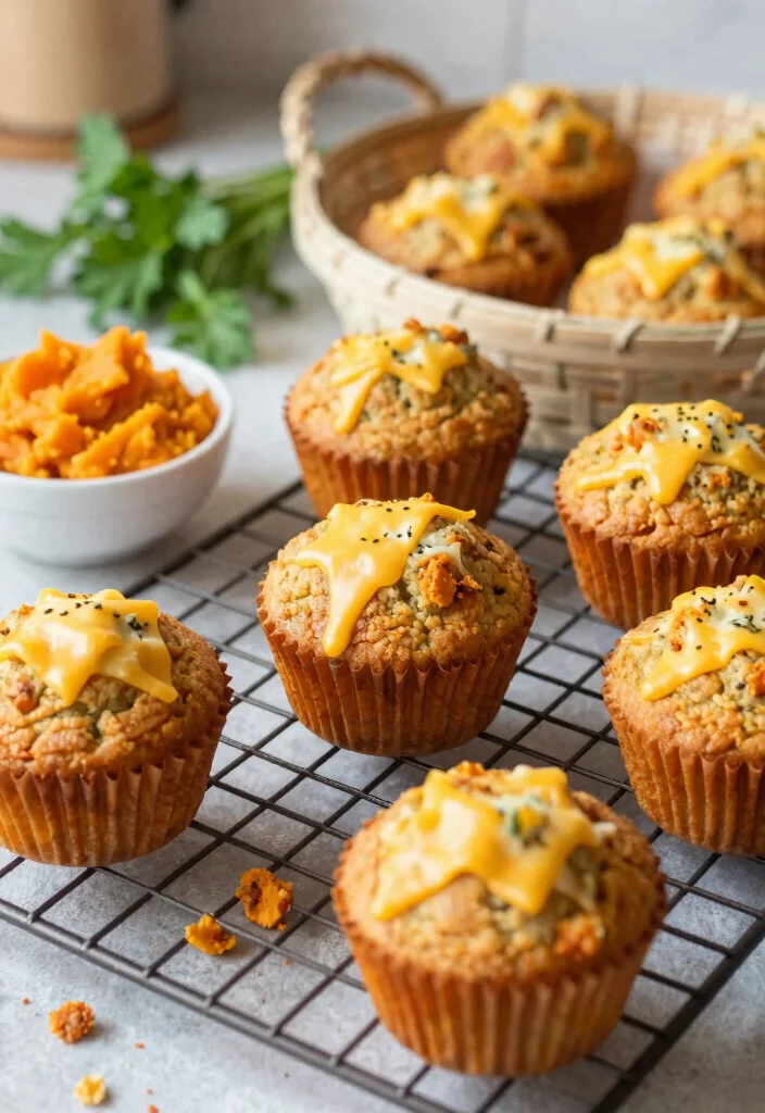 18 Savory Baking Recipes for Breakfast, Lunch, or Dinner - 3. Savory Sweet Potato Muffins 1