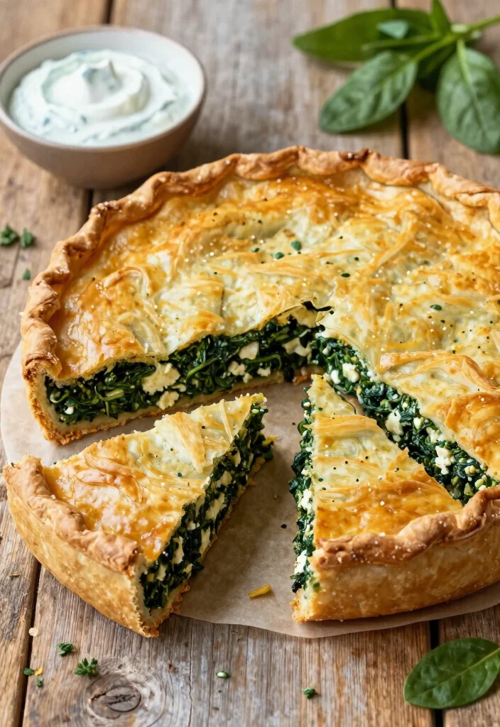 18 Savory Baking Recipes for Breakfast, Lunch, or Dinner - 4. Gluten-Free Spinach and Feta Pie 1