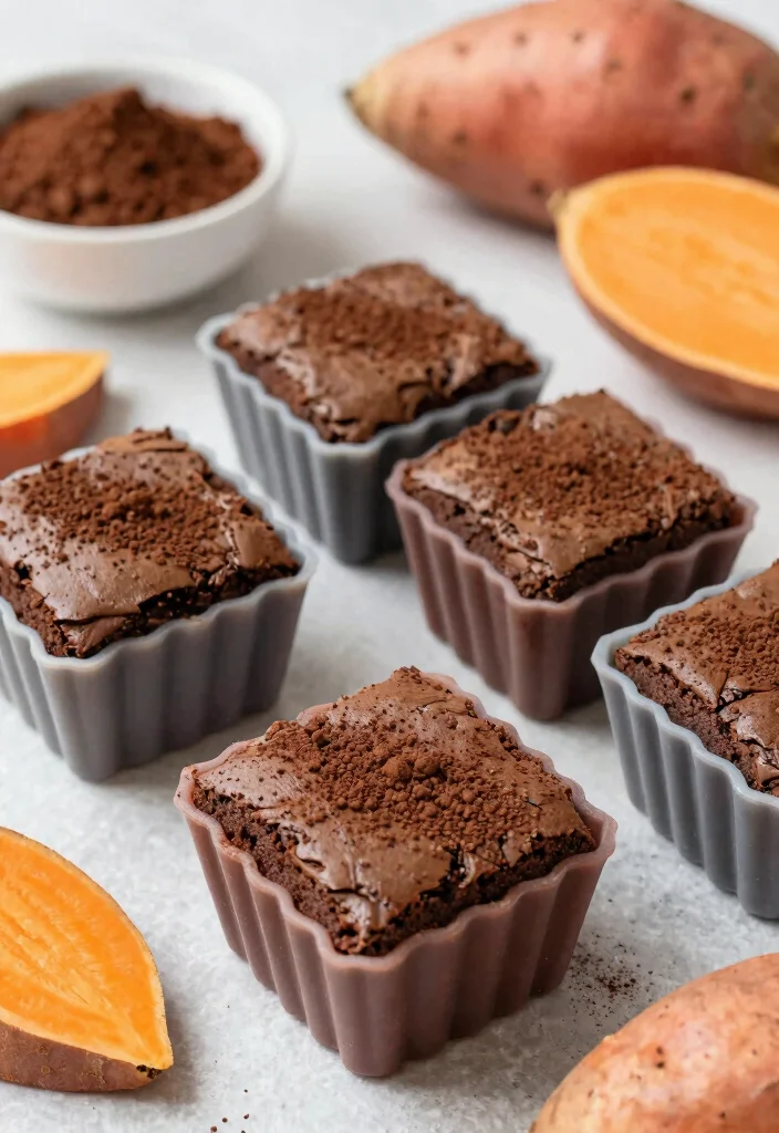 18 Silicone Baking Molds Recipes for Fun Homemade Desserts - 15. Sweet Potato Brownies 1