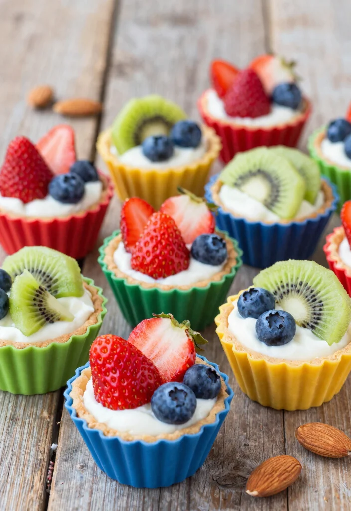 18 Silicone Baking Molds Recipes for Fun Homemade Desserts - 4. Mini Fruit Tarts 1